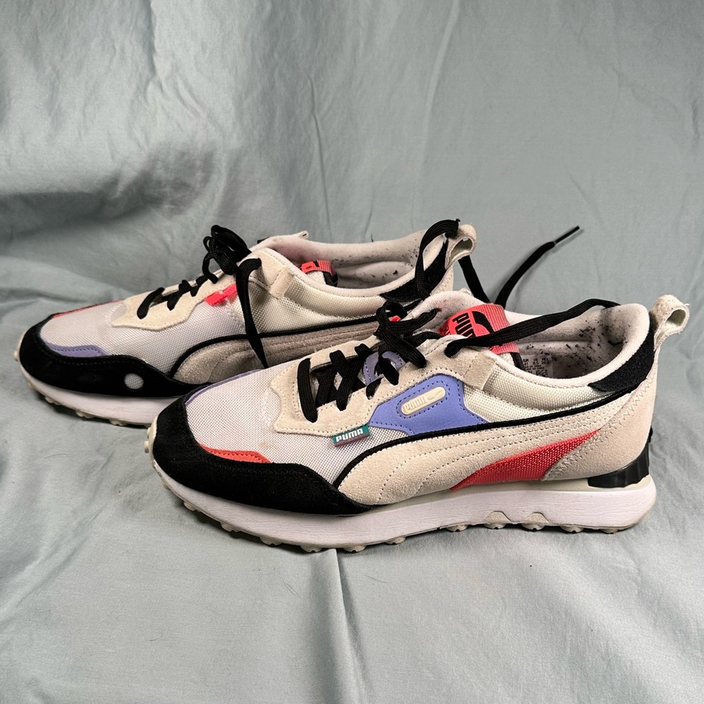 Puma Rider Fv Retro Style Sneakers - Size 8.5